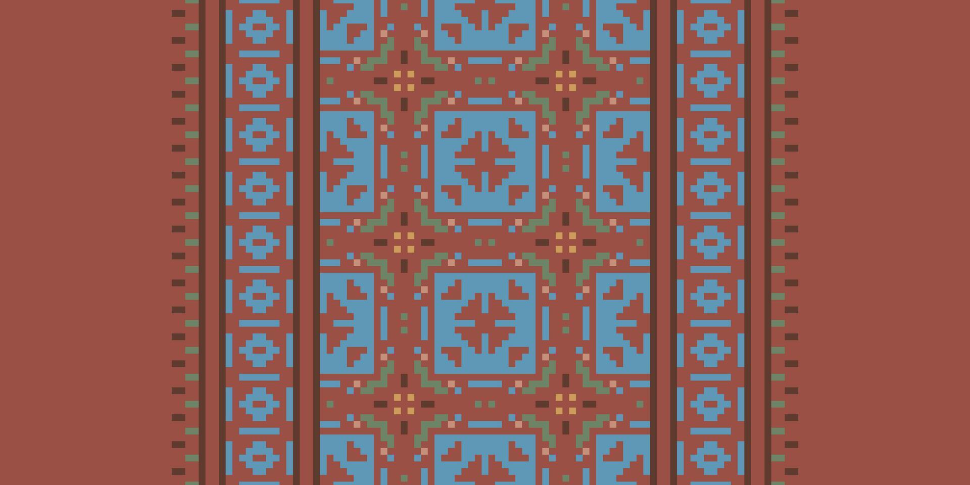 Dupatta pattern Seamless Australian aboriginal pattern Motif embroidery, Pixel Ikat embroidery Design for Print jacquard slavic pattern folklore pattern kente arabesque vector