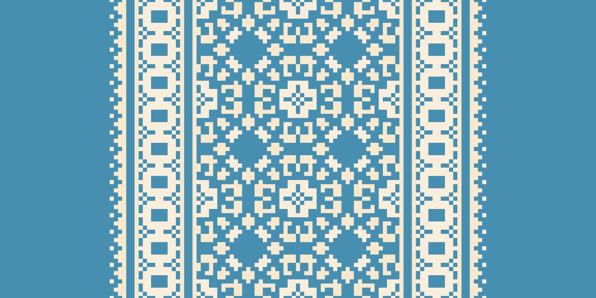 Dupatta pattern Seamless Australian aboriginal pattern Motif embroidery, Pixel Ikat embroidery Design for Print kurta pattern mughal motifs tapestry pattern floral repeat vector
