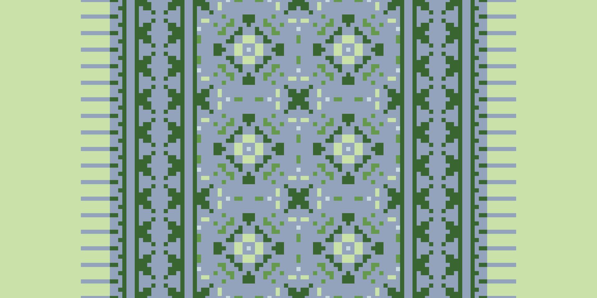 Dupatta pattern Seamless Mughal architecture Motif embroidery, Pixel Ikat embroidery Design for Print kurta pattern mughal motifs tapestry pattern floral repeat vector