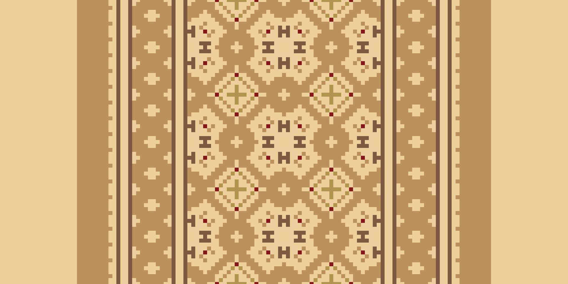 Motif folklore pattern Seamless Mughal architecture Motif embroidery, Pixel Ikat embroidery Design for Print egyptian hieroglyphs tibetan geo pattern vector