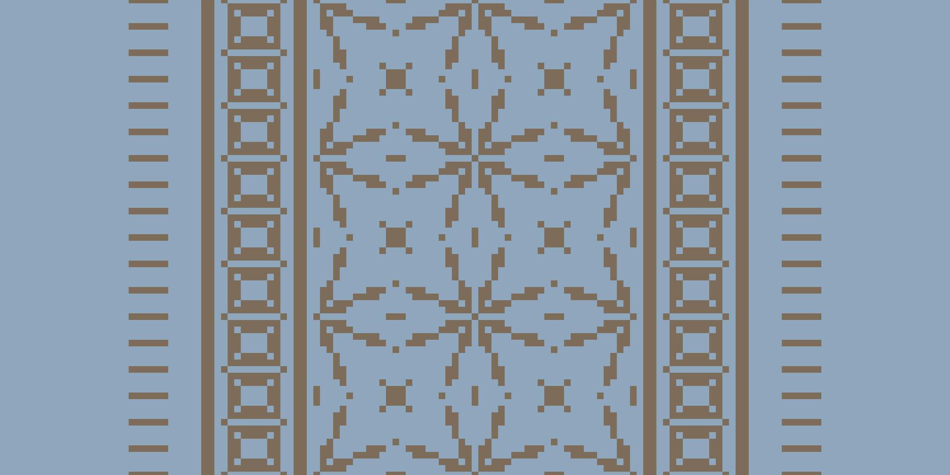 Ancient patterns Seamless Bandana print silk Motif embroidery, Pixel Ikat embroidery Design for Print jacquard slavic pattern folklore pattern kente arabesque vector