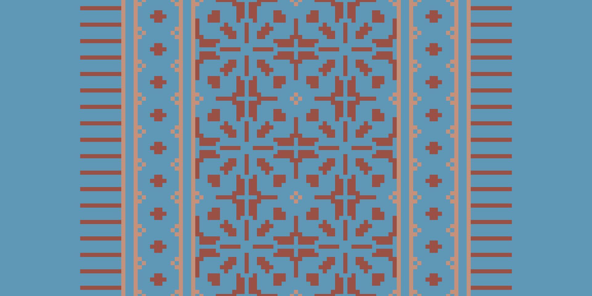 Ancient patterns Seamless Australian aboriginal pattern Motif embroidery, Pixel Ikat embroidery Design for Print vyshyvanka placemat quilt sarong sarong beach kurtis Indian motifs vector