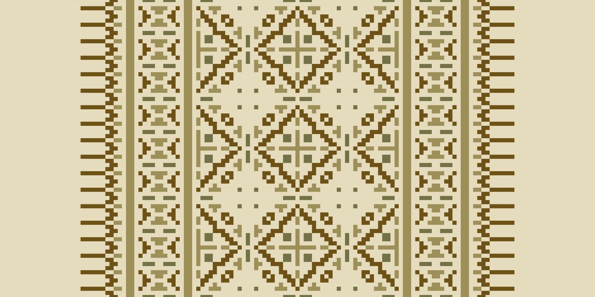 Motif folklore pattern Seamless Scandinavian pattern Motif embroidery, Pixel Ikat embroidery Design for Print kurta pattern mughal motifs tapestry pattern floral repeat vector