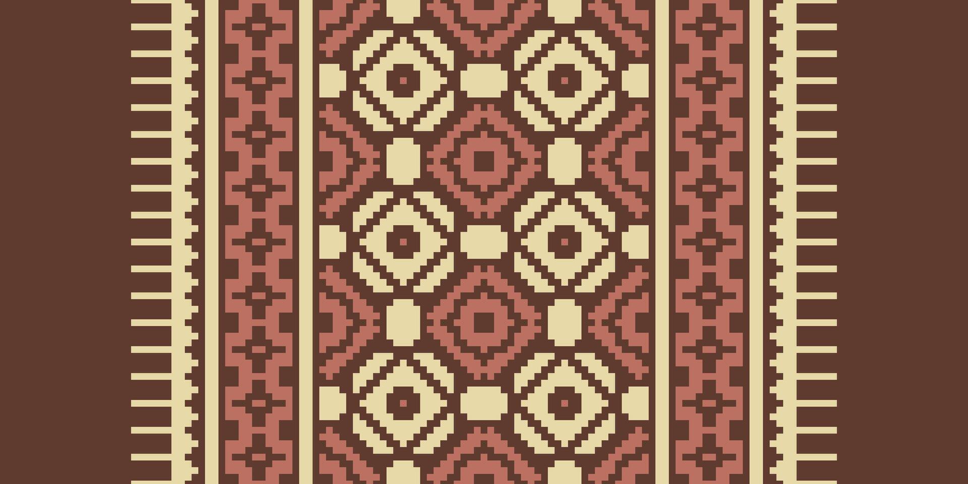 Ancient patterns Seamless Scandinavian pattern Motif embroidery, Pixel Ikat embroidery Design for Print egyptian hieroglyphs tibetan geo pattern vector