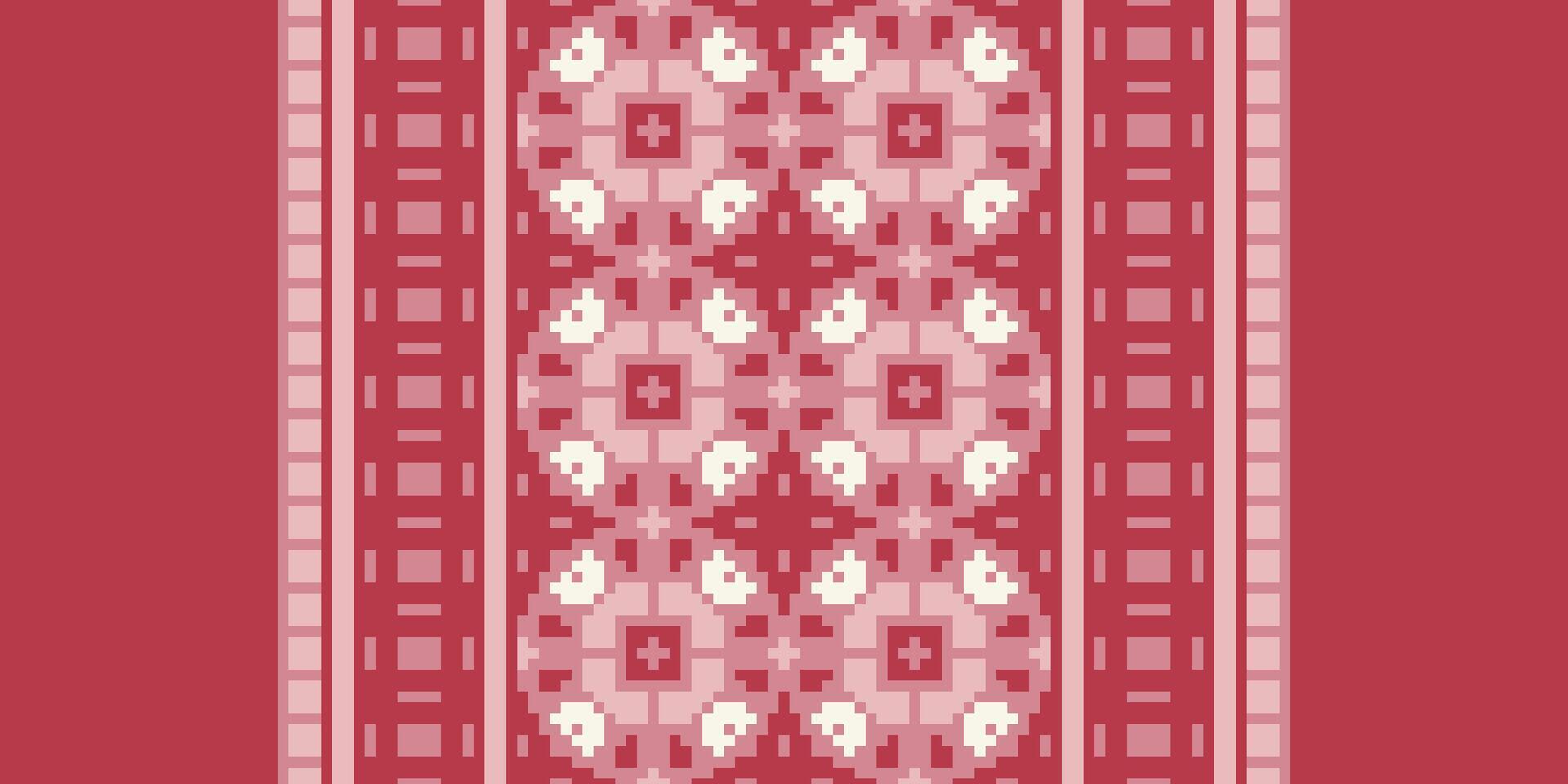 Bukhara pattern Seamless Native American, Motif embroidery, Pixel Ikat embroidery Design for Print lace pattern turkish ceramic ancient egypt art jacquard pattern vector