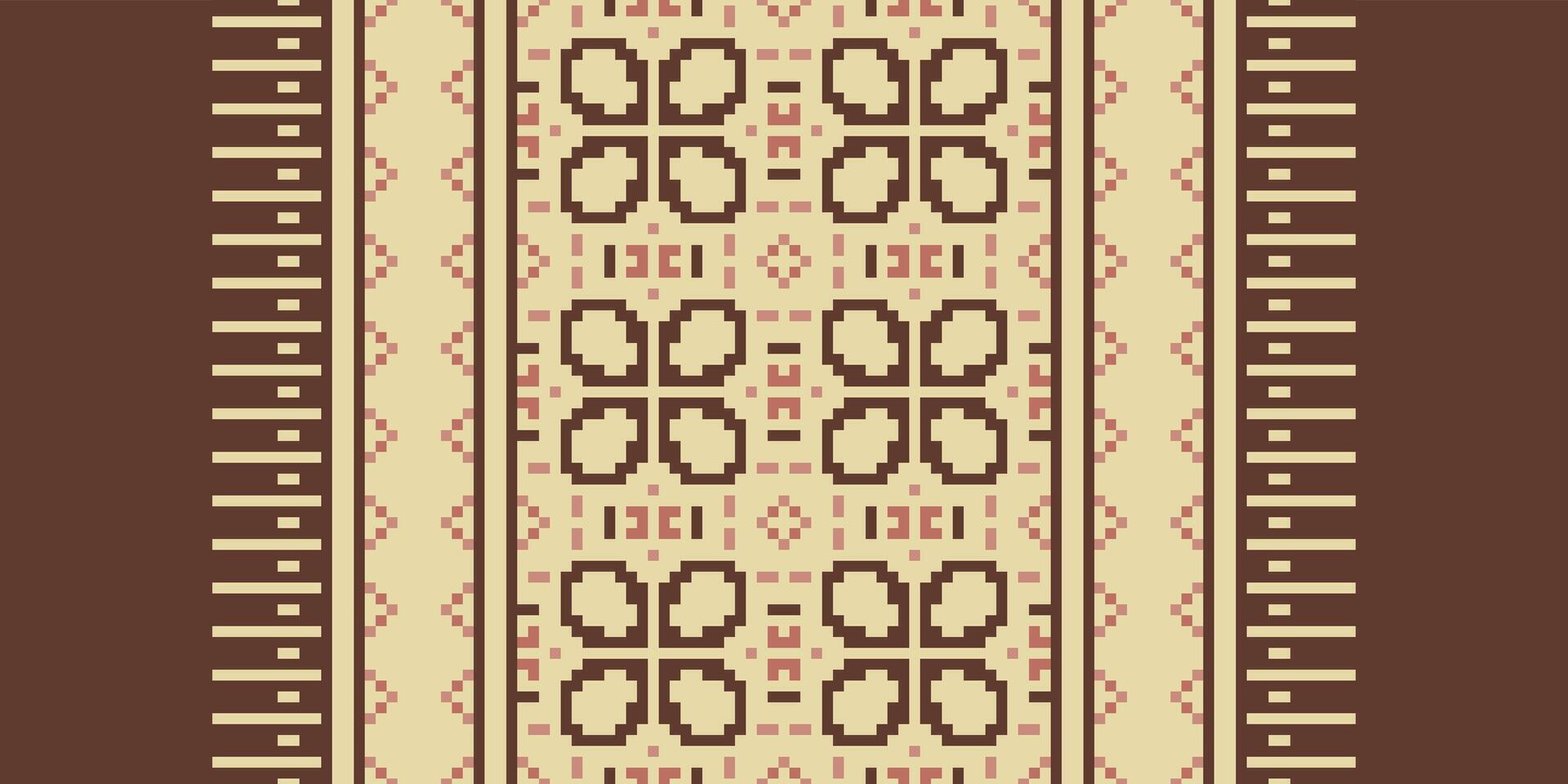 Bukhara pattern Seamless Bandana print silk Motif embroidery, Pixel Ikat embroidery Design for Print kurta pattern mughal motifs tapestry pattern floral repeat vector
