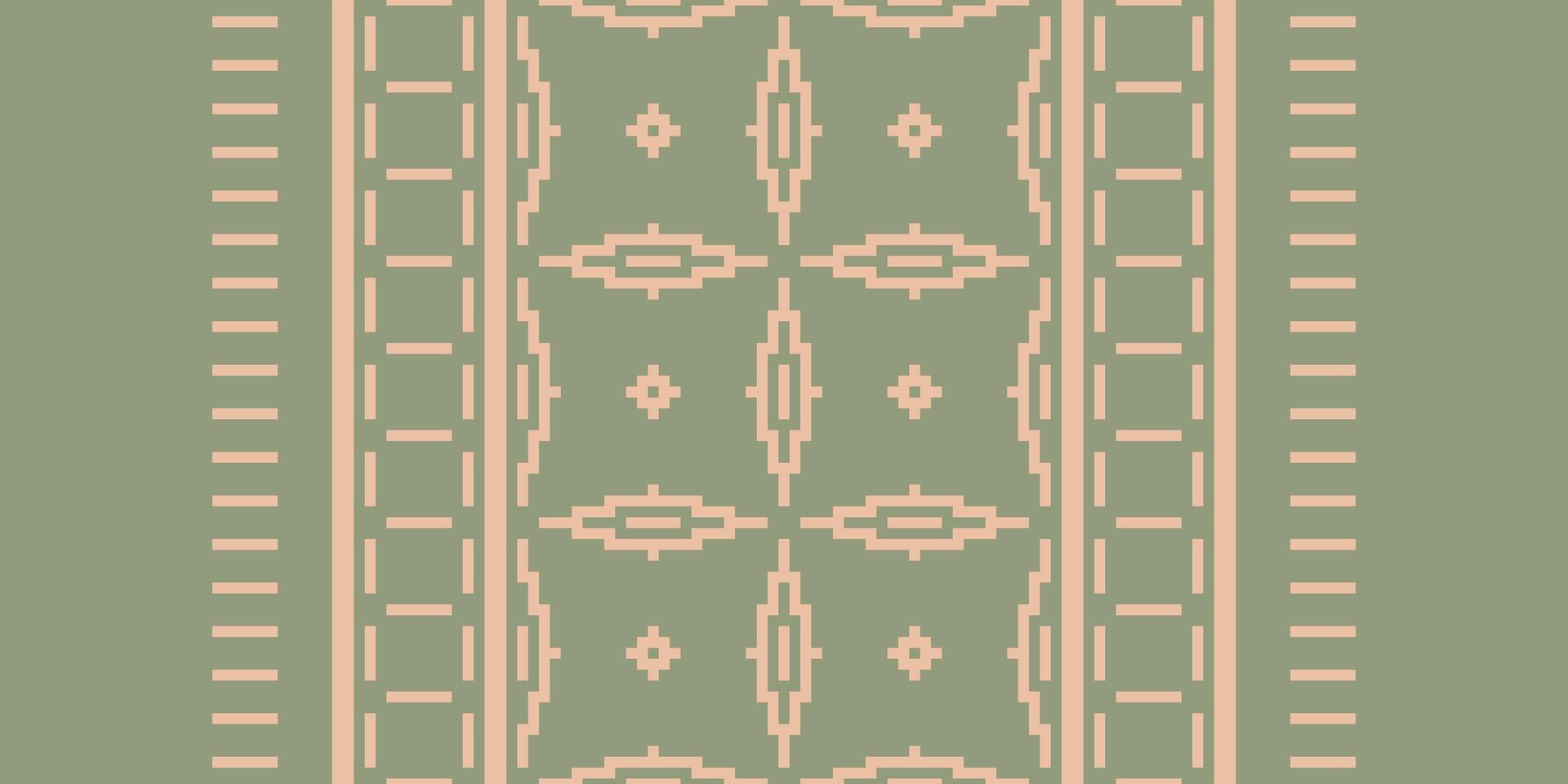 Bukhara pattern Seamless Bandana print silk Motif embroidery, Pixel Ikat embroidery Design for Print scandinavian pattern saree ethnic nativity gypsy pattern vector