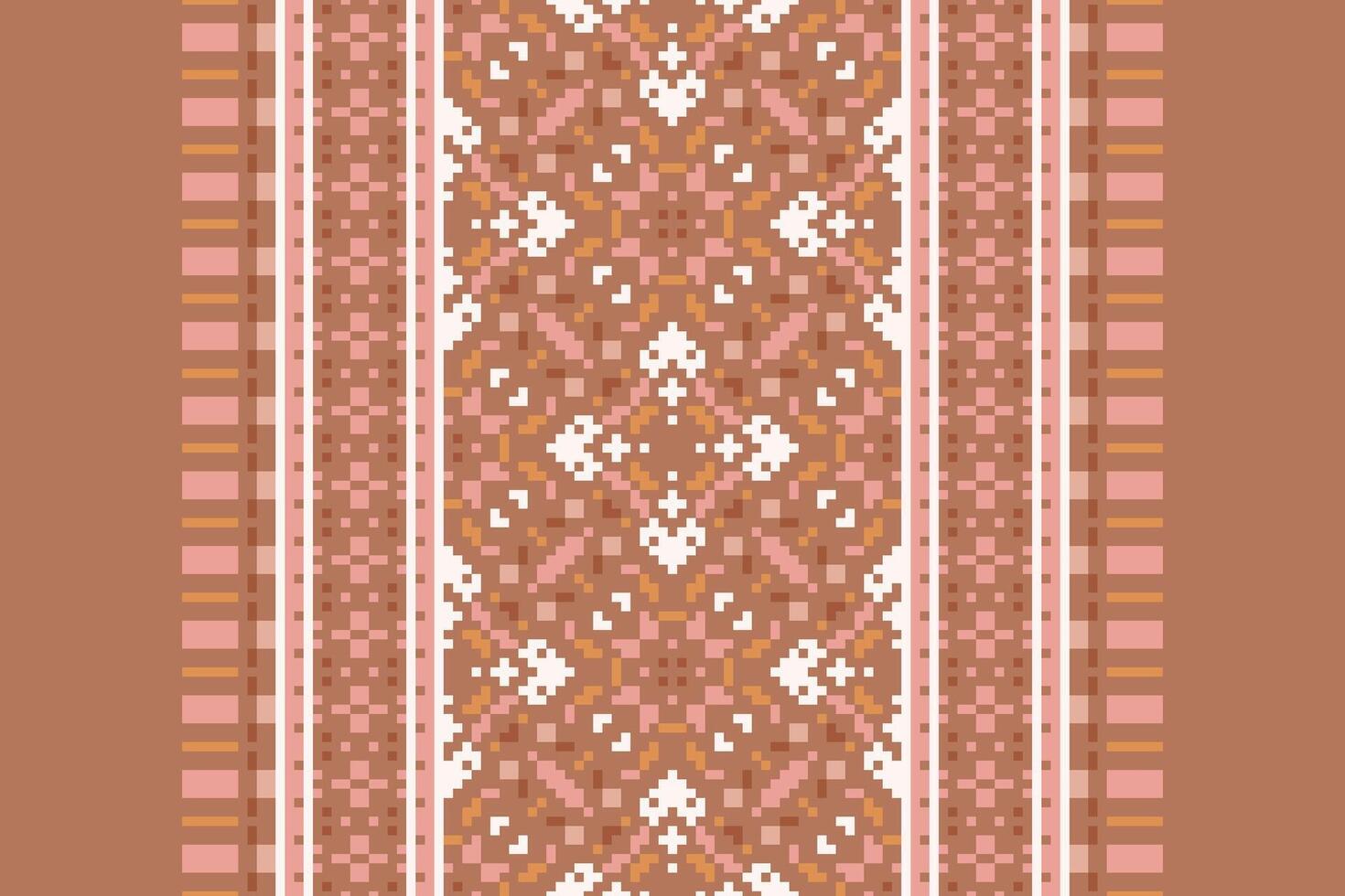 Banarasi Pattern Seamless Scandinavian pattern Motif embroidery, Pixel Ikat embroidery Design for Print lace pattern seamless pattern vintage shibori jacquard seamless vector