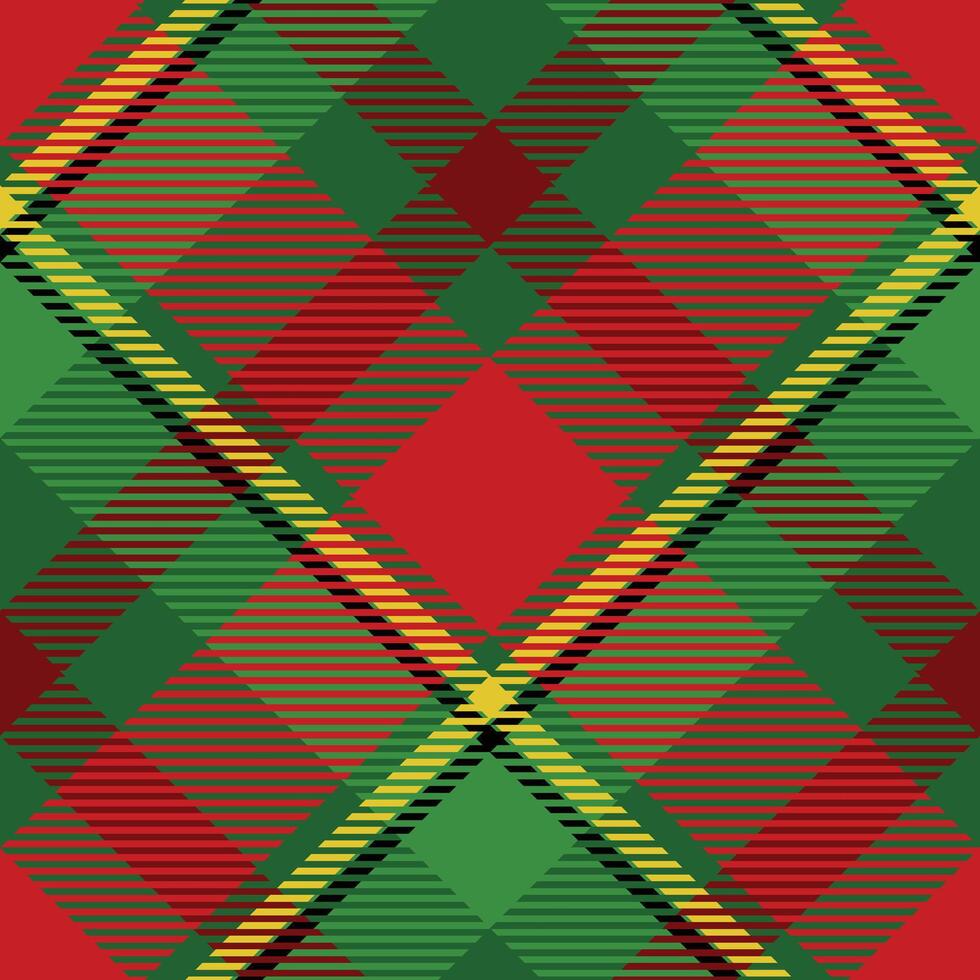Tartan plaid pattern background. Fabric texture. vector