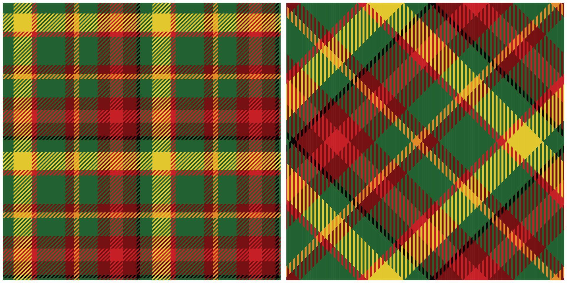 Tartan plaid pattern background. Fabric texture. vector