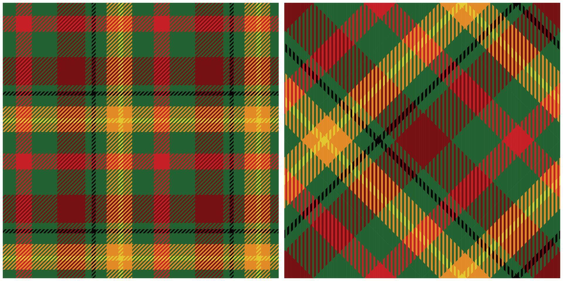 Tartan plaid pattern background. Fabric texture. vector