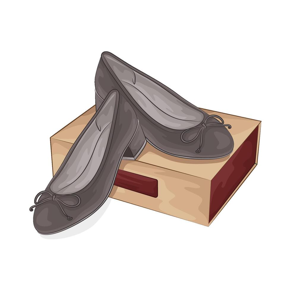 Illustration of women shoes vector