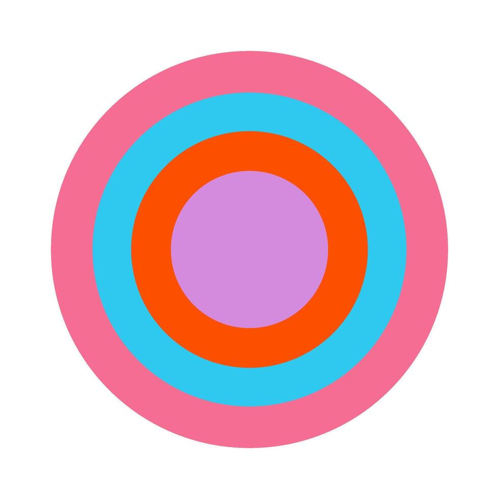 Illustration of archery vector