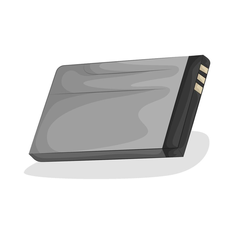 Illustration of battery vector