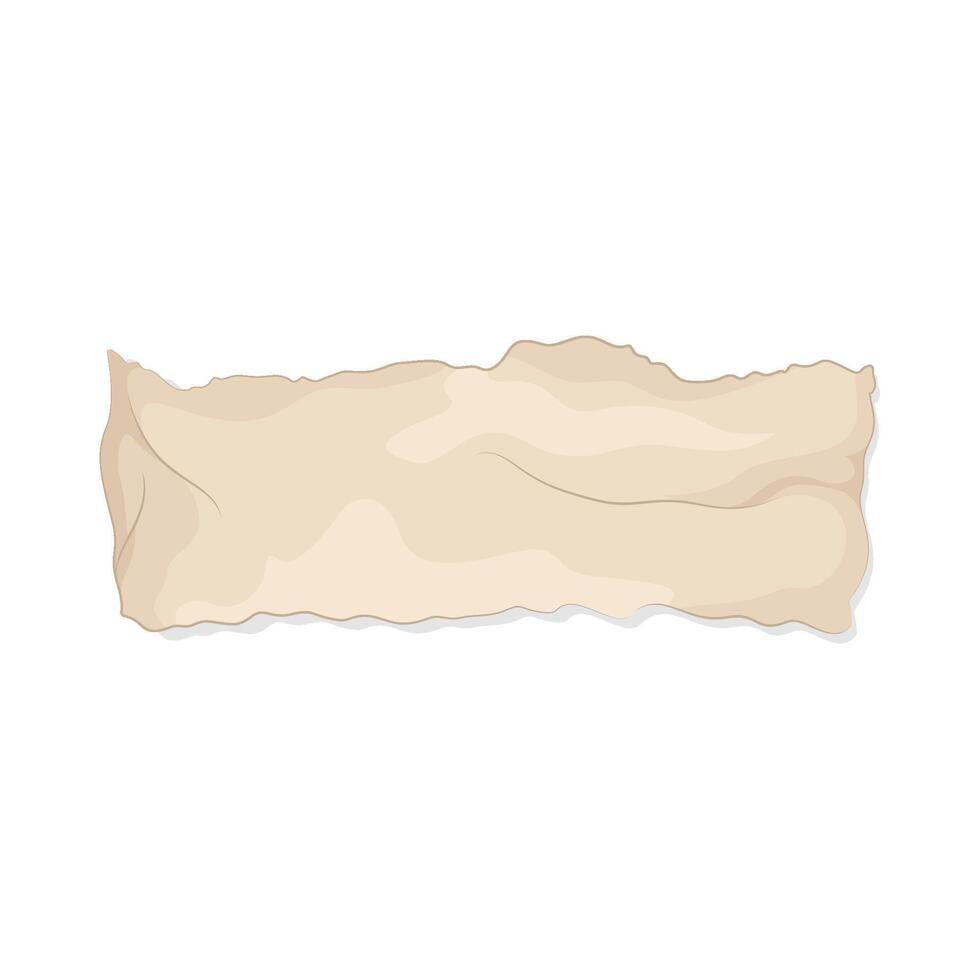 Illustration of paper vector