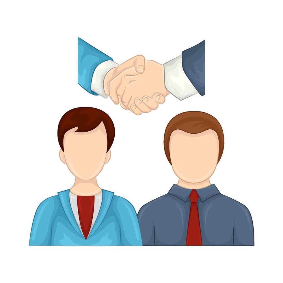 Illustration of businessman vector