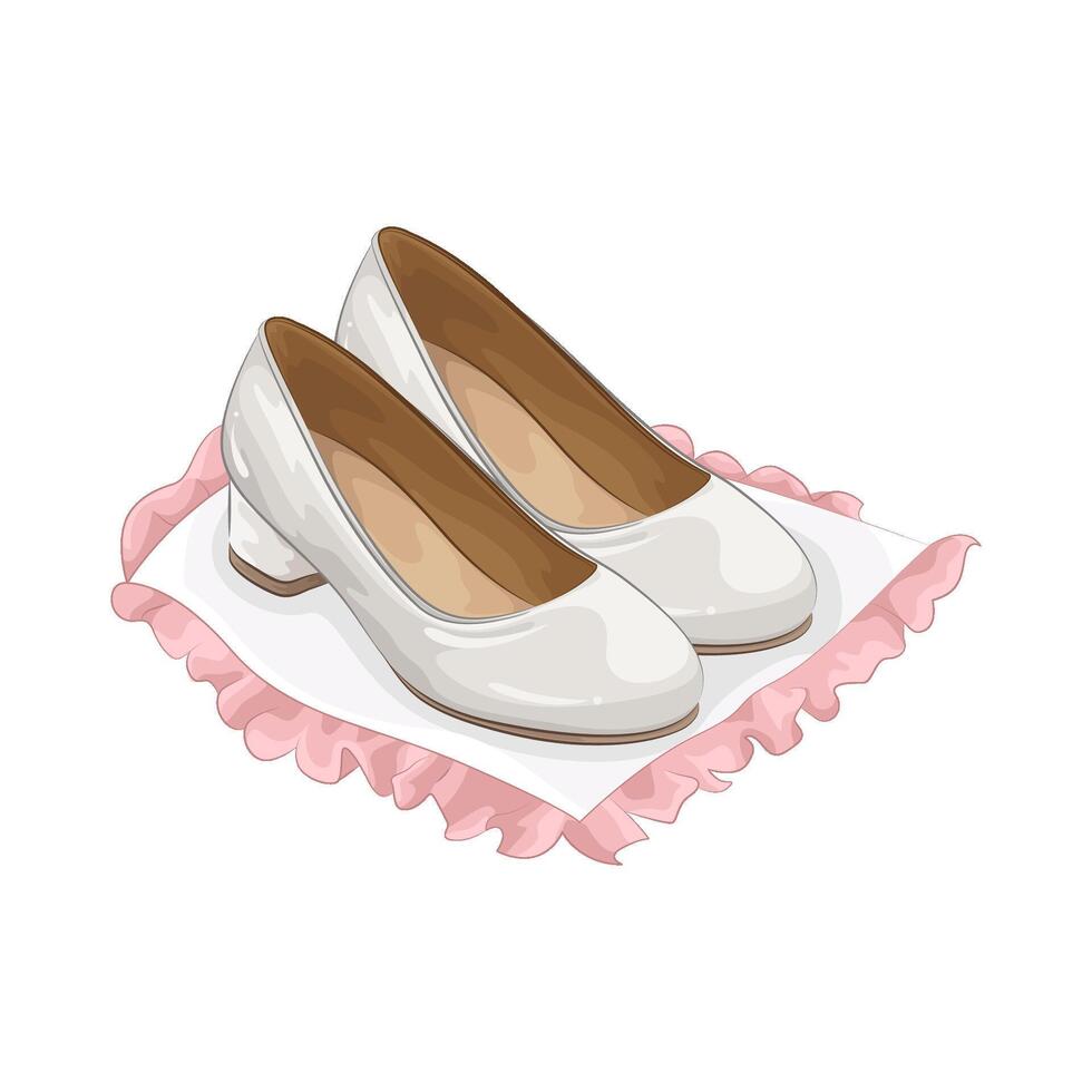 Illustration of women shoes vector