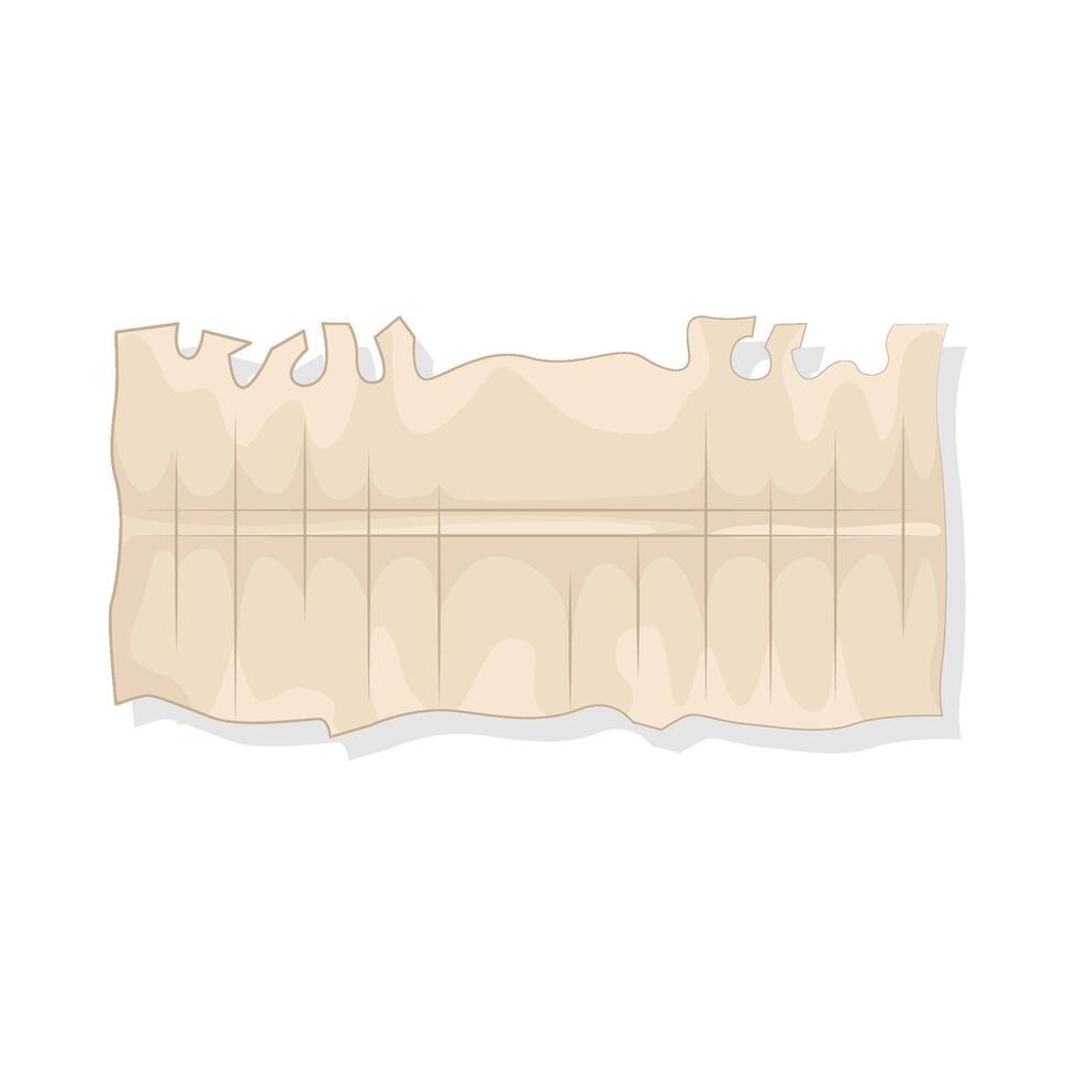 Illustration of paper vector