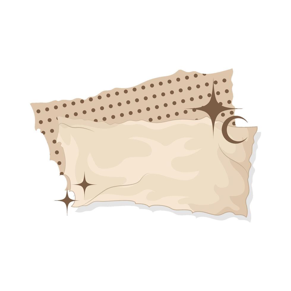 Illustration of paper vector