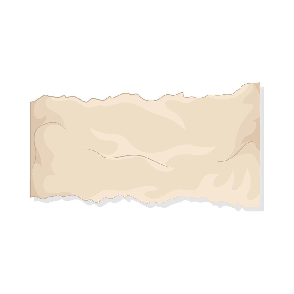 Illustration of paper vector