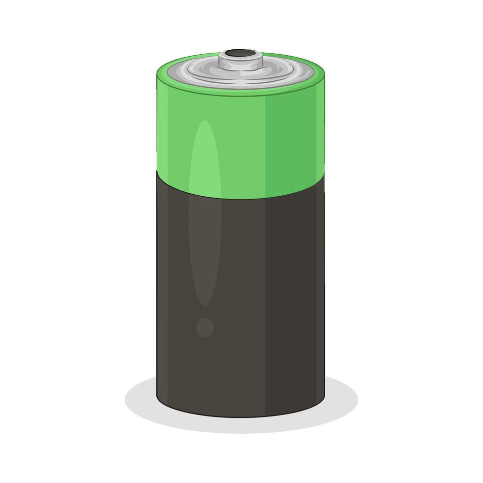Illustration of battery vector
