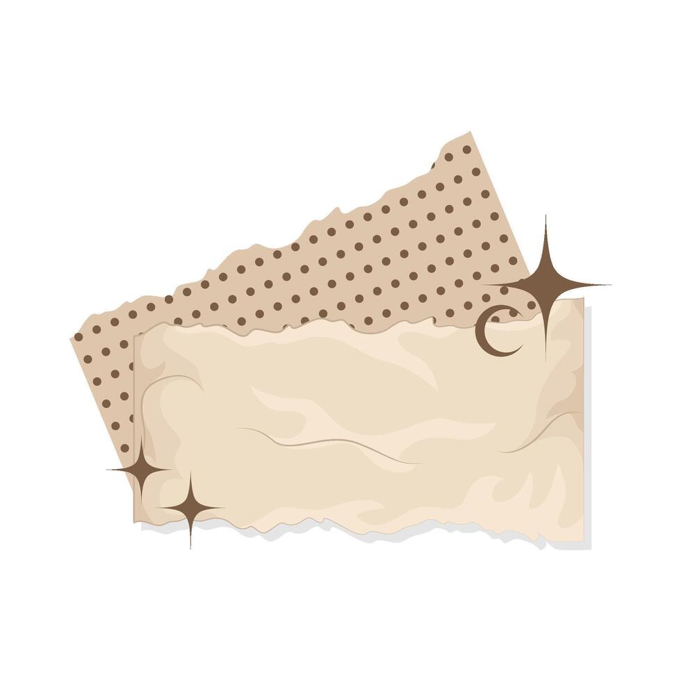 Illustration of paper vector