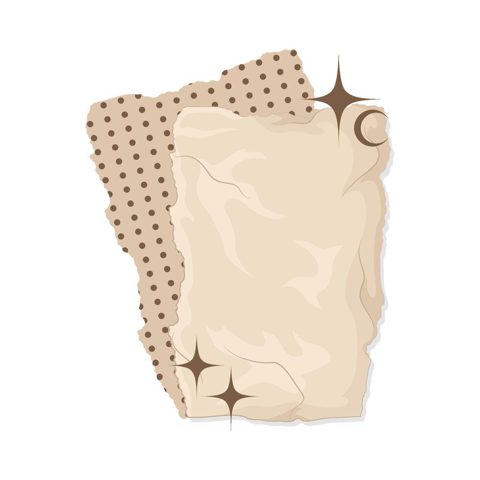Illustration of paper vector