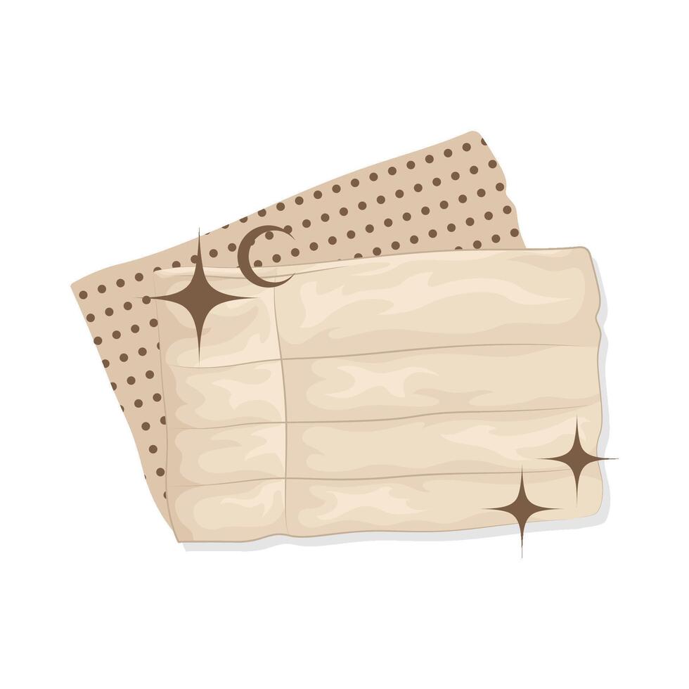Illustration of paper vector