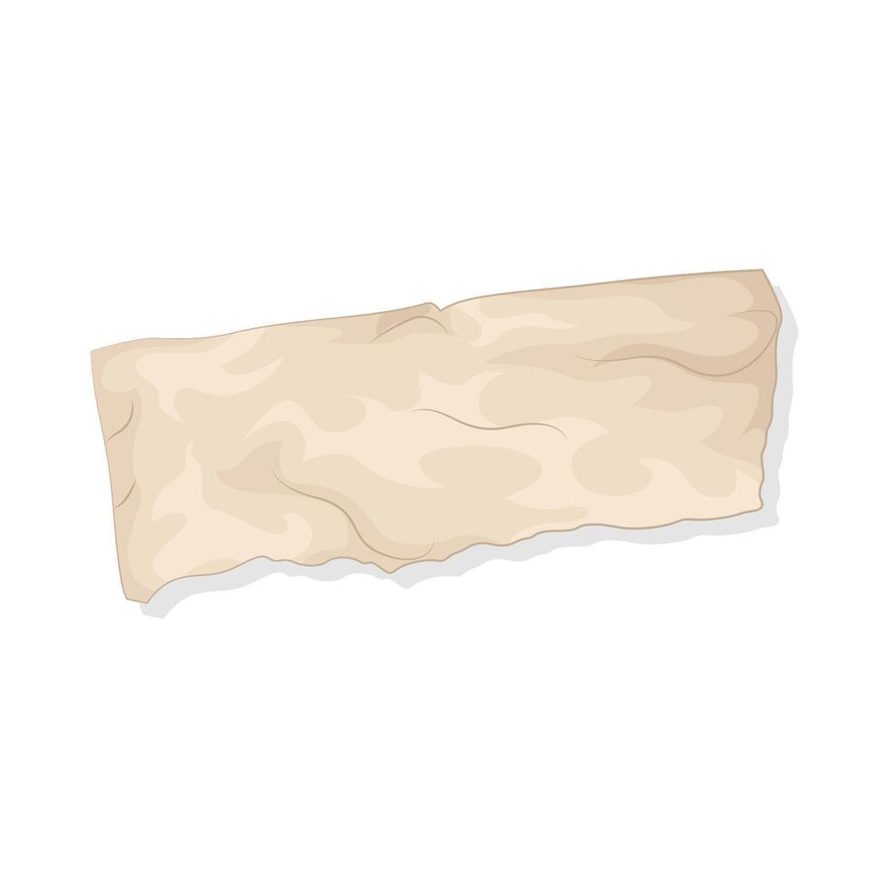 Illustration of paper vector