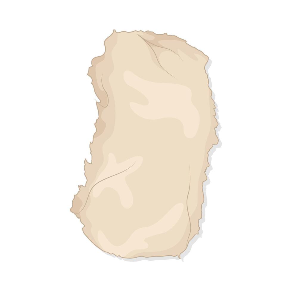 Illustration of paper vector