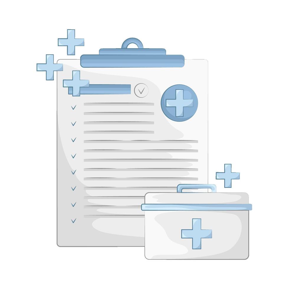 Illustration of health insurance vector