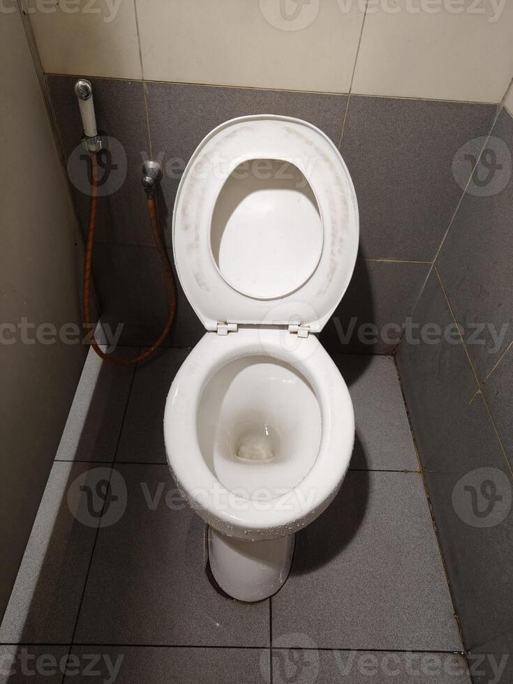 modern sanitary equipment. toilet sign and symbol. photo