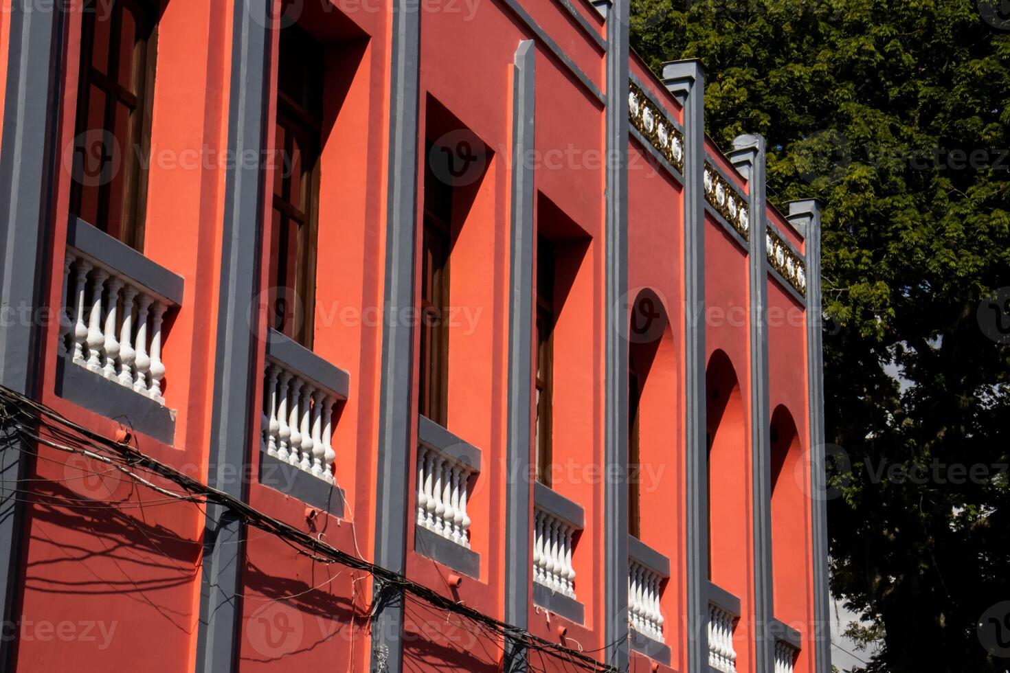 Mayors Office Building of the beautiful heritage town of Salamina in the department of Caldas in Colombia. photo