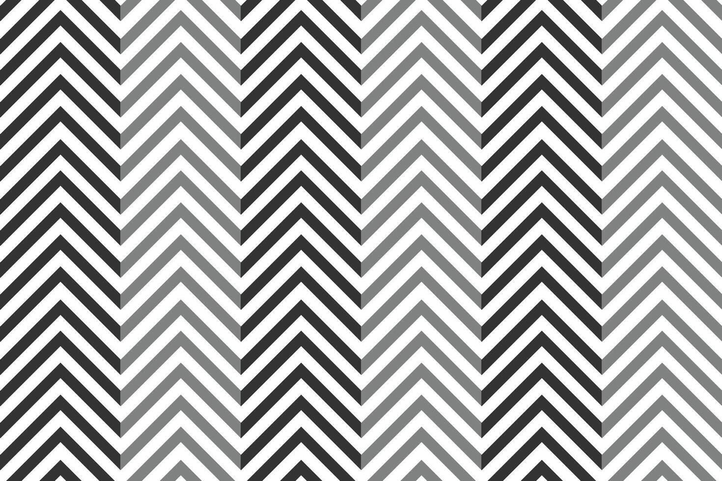 Black and grey pattern seamless. Geometric zigzag vector