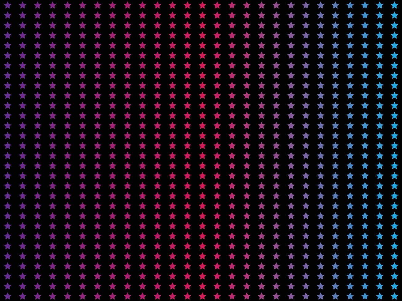 Stars colorful neon pattern. Illustration vector