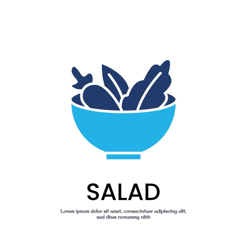 salad colored icon design good for web or mobile app vector