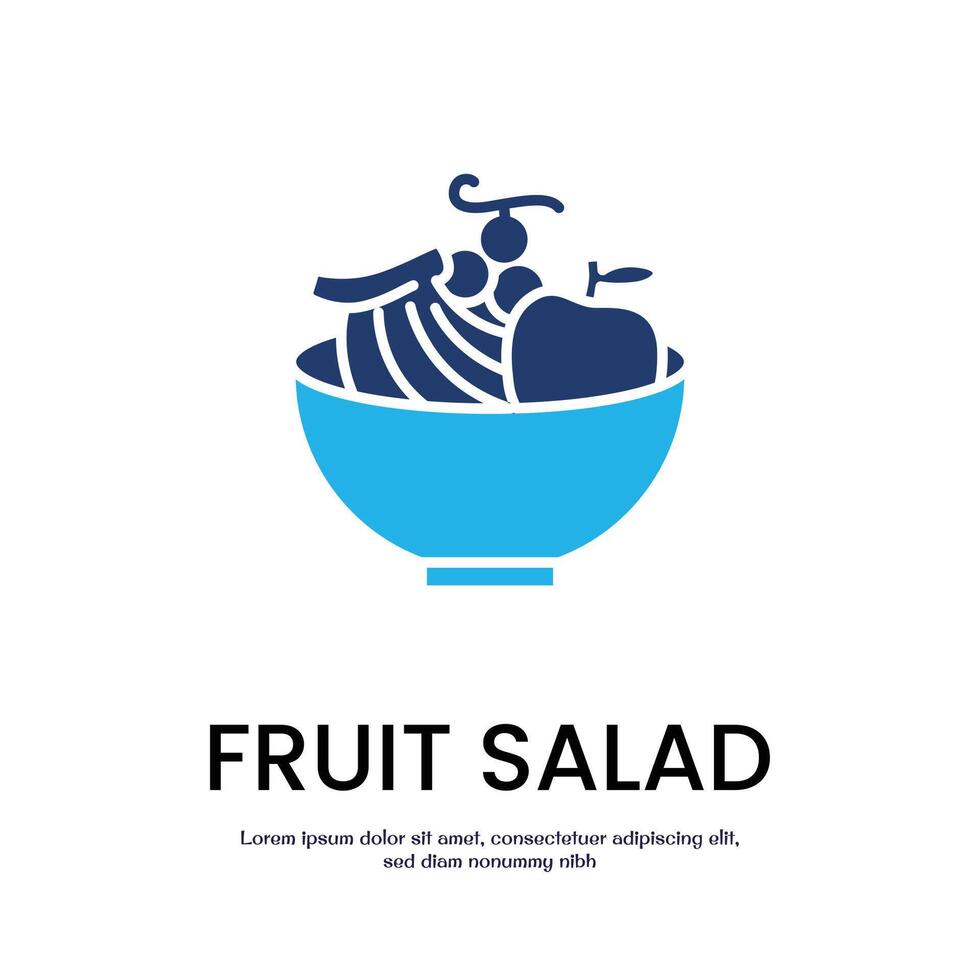 fruit colored solid icon design good for web or mobile app vector