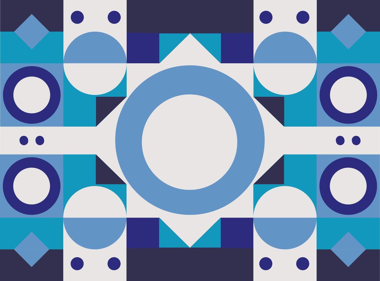 illustration of seamless geometric pattern design vector