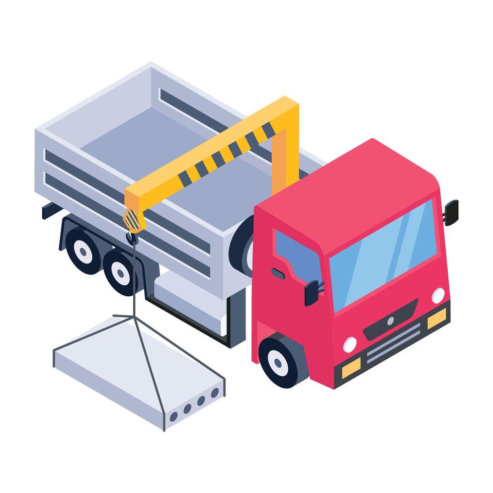 Industrial Equipment Isometric Icons vector
