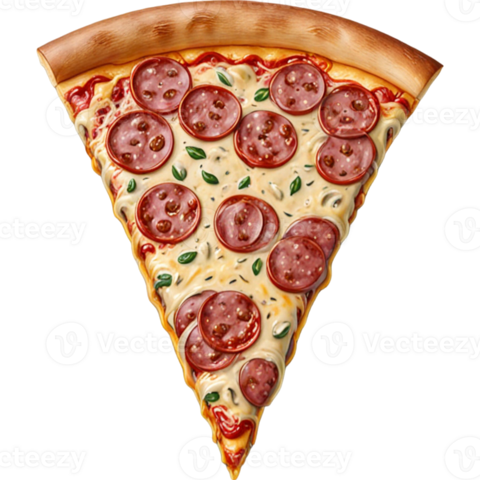 Sausage Cheese Pizza Slice png
