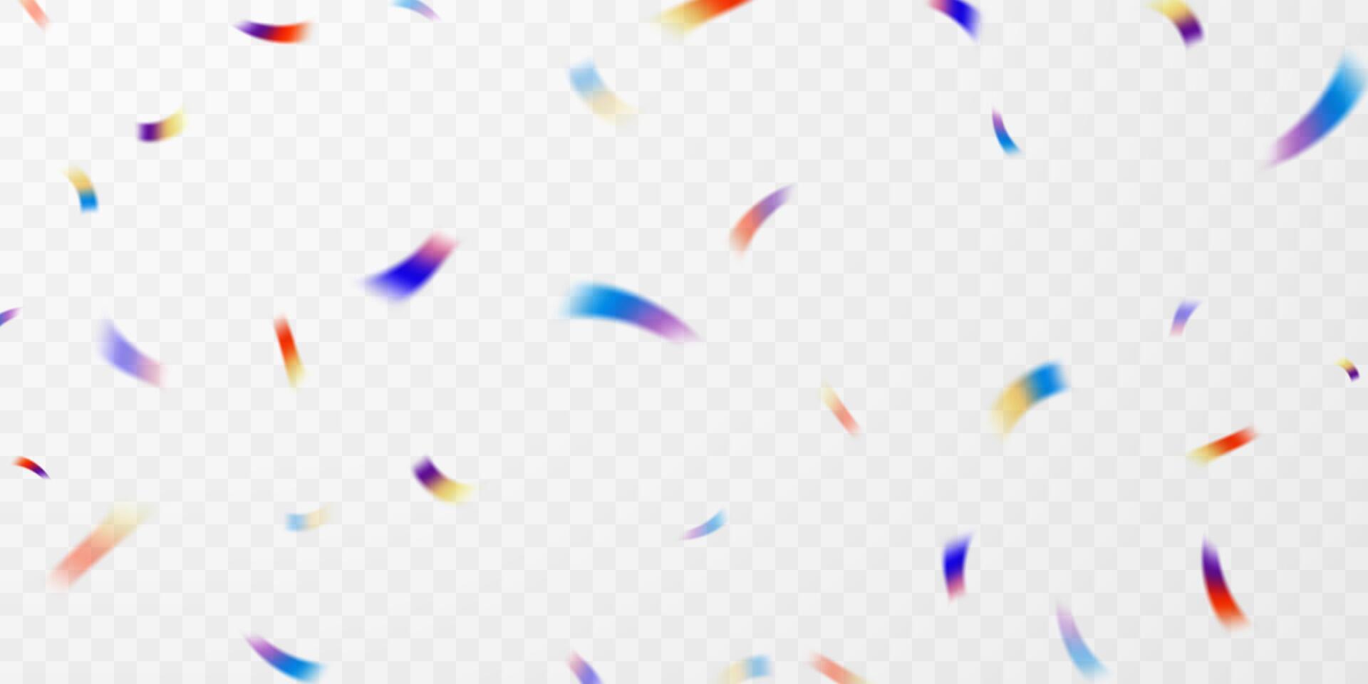 colorful confetti background for festival decoration illustration vector