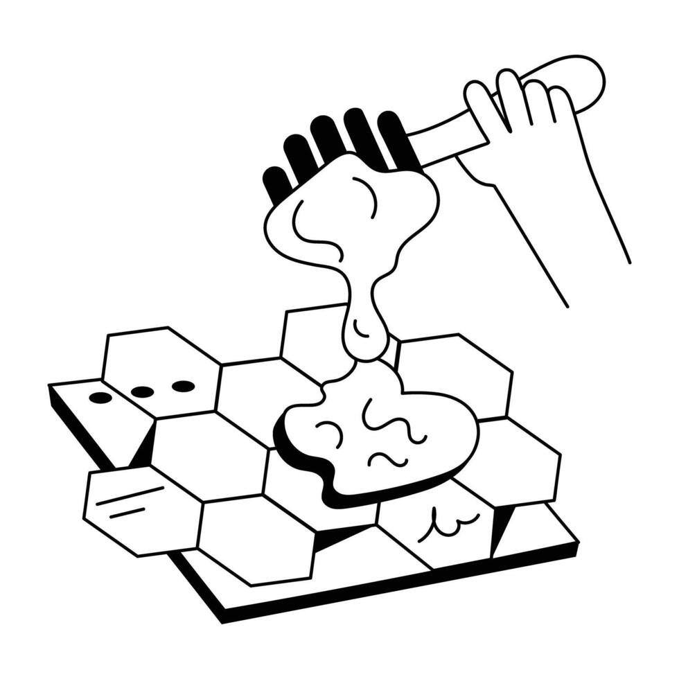 Website Hand Drawn Mini Illustrations vector