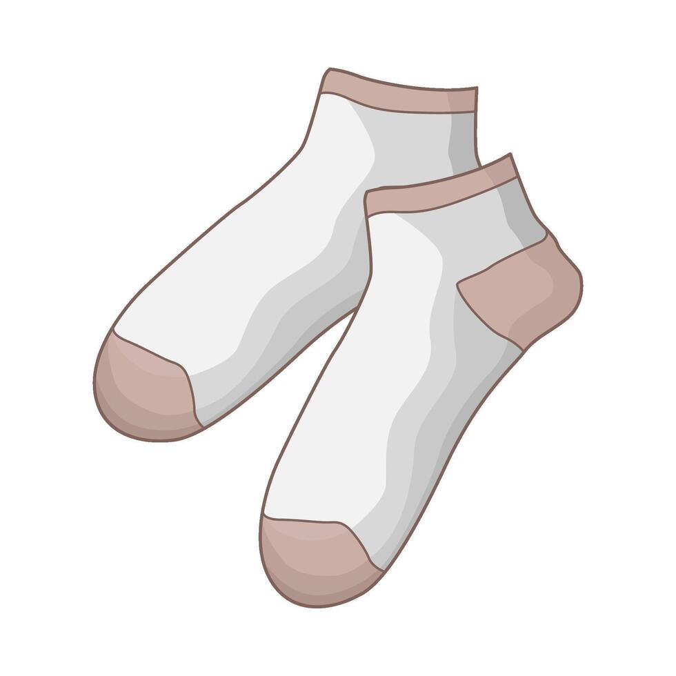 illustration of sock vector