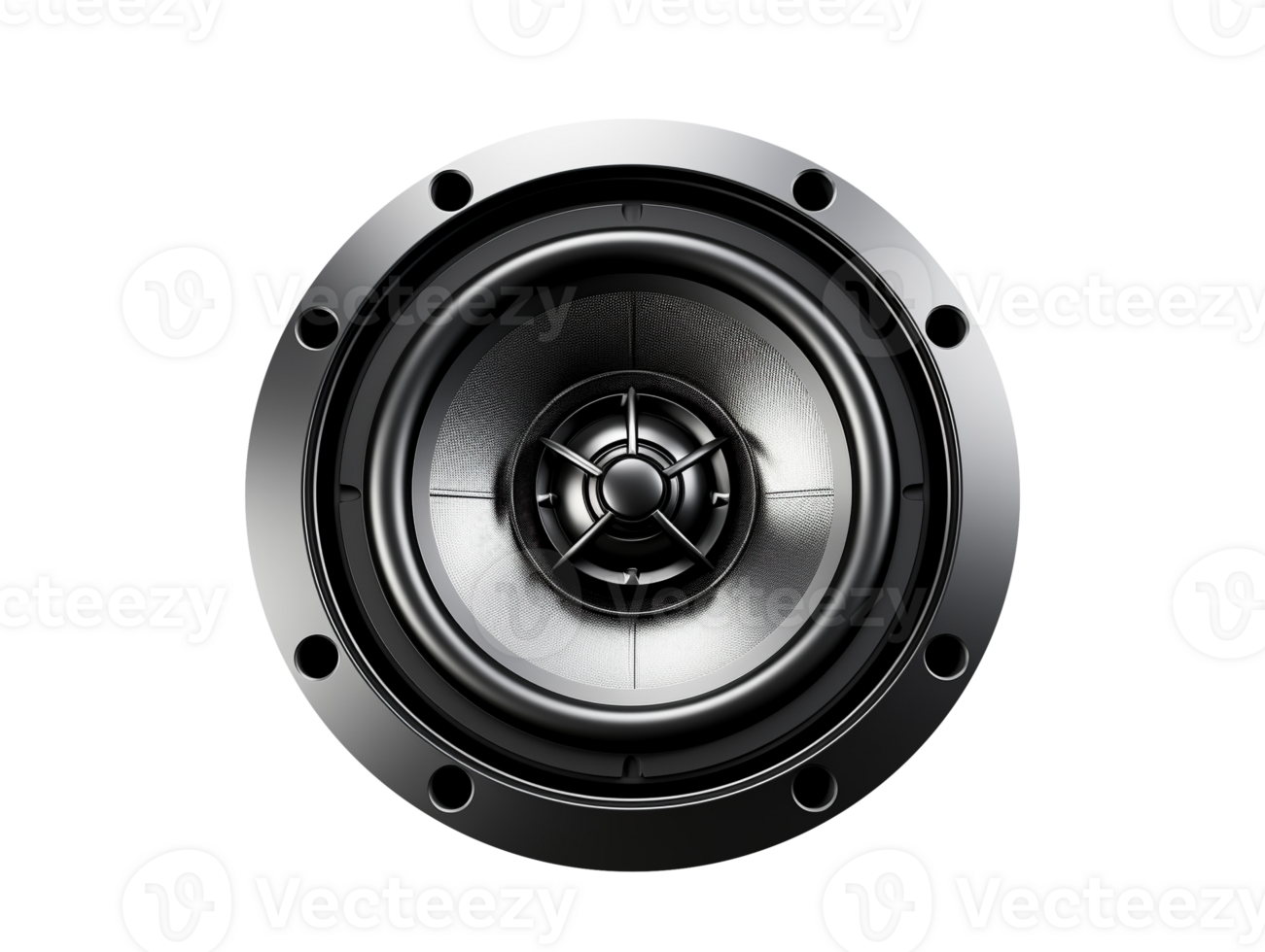 Car loud speaker isolated png