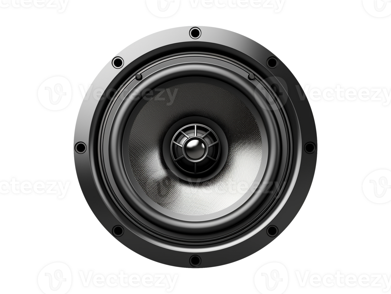 Car loud speaker isolated png