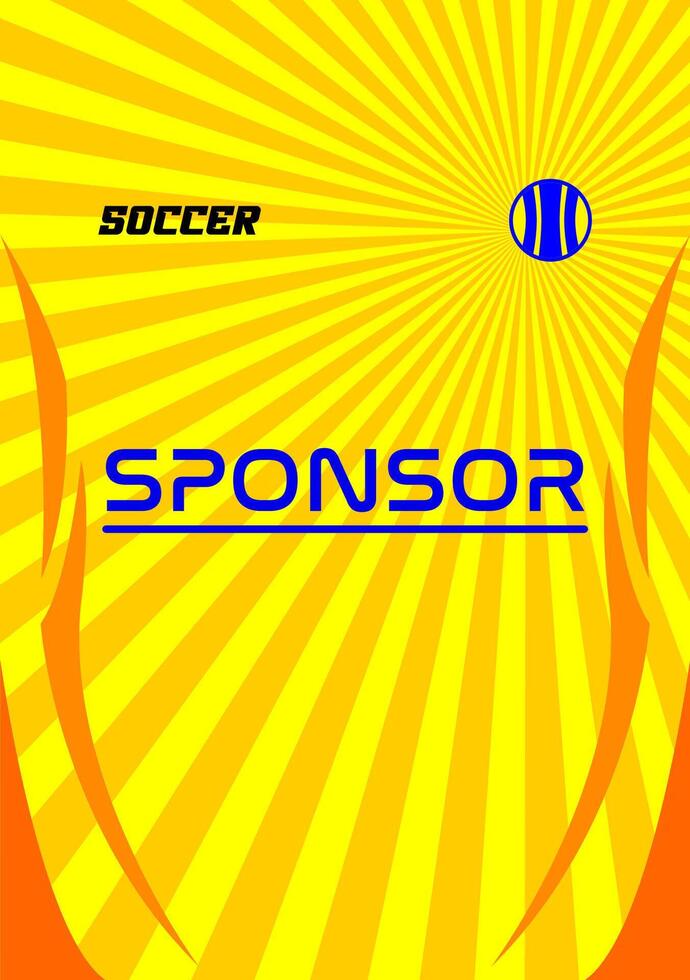 Jersey design template highquality soccer vector