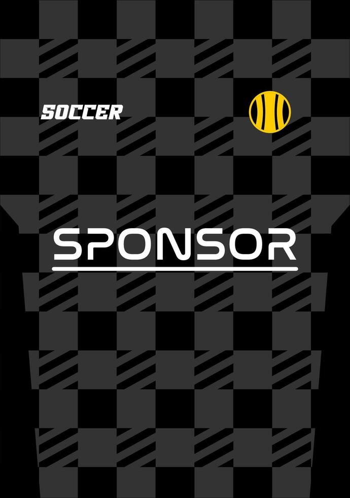 Jersey design template highquality vector