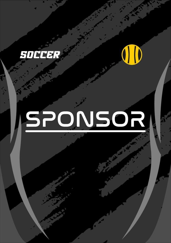 Jersey design template highquality vector