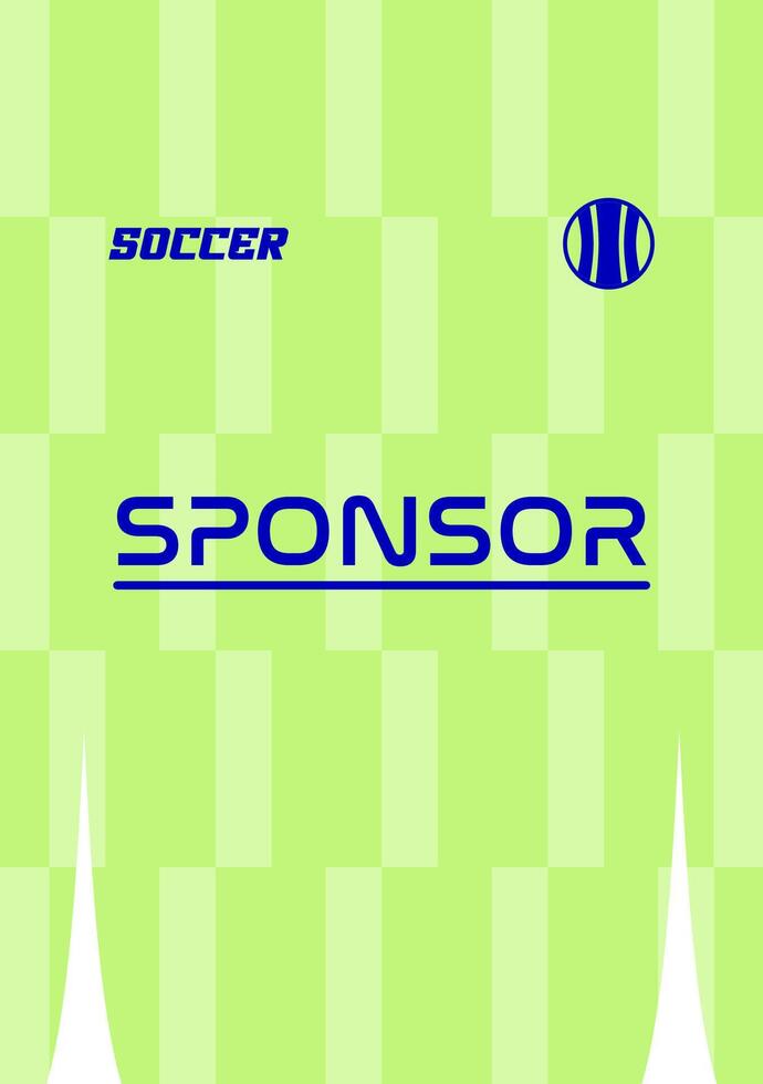 Jersey design template highquality for sublimation vector