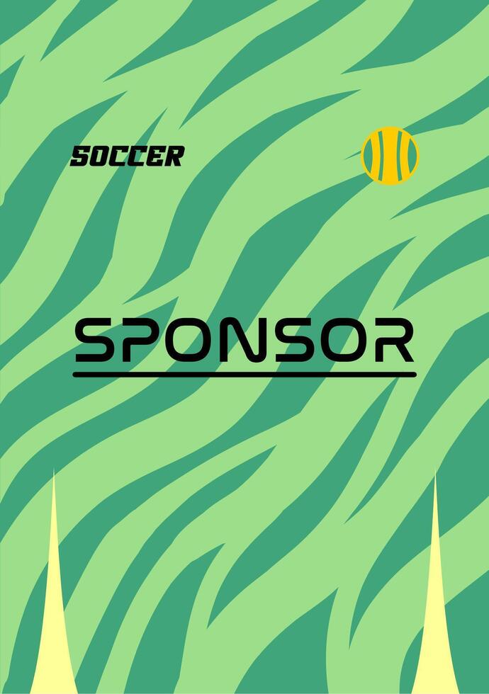 Jersey design template highquality pattern vector